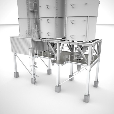 034 tankunterkonstruktion